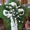 Cruz Funeraria Blanca